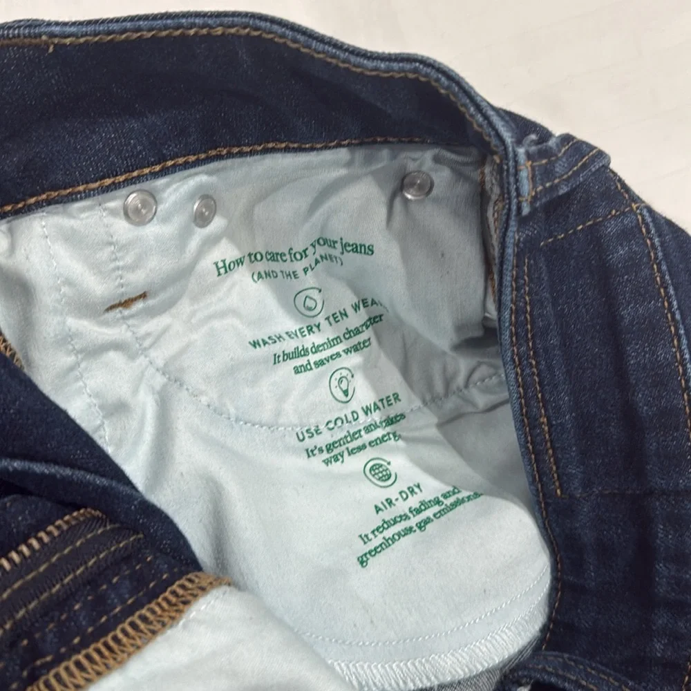 NWOT J.CREW Curvy cropped‎ kickout jean in 2003 super-stretch
